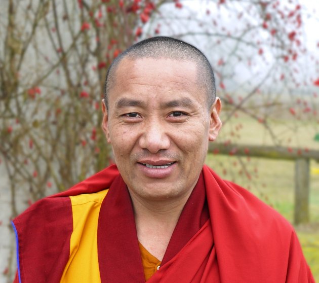 Geshe Tenzin Yeshe (in Shenten Dargye Ling 2011, photo: Christophe
Moulin