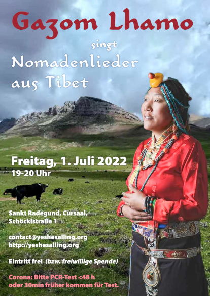 Gazom Lhamo sings nomad songs from Tibet